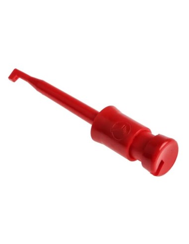 PINZA DE PRUEBA ROJA HIRSCHMAN 6A 60V