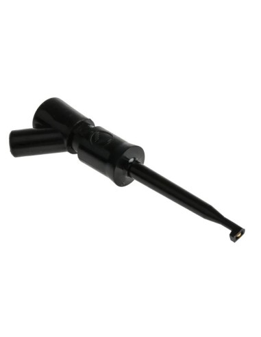 PINZA PRECISION NEGRA 6A 60V Para Punta de 2mm