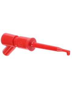 PINZA PRECISION ROJA 6A 60V Para Punta de 2mm 2
