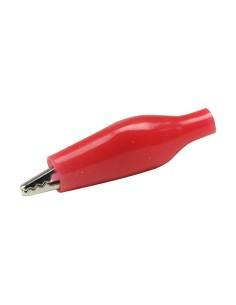 PINZA COCODRILO AISLADO 27mm ROJO