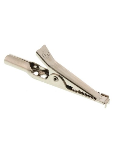 PINZA COCODRILO Acero Chapado en Niquel 4A HIRSCHMANN