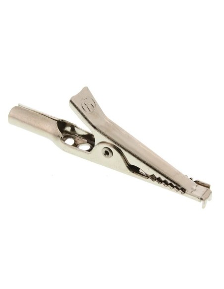 PINZA COCODRILO Acero Chapado en Niquel 4A HIRSCHMANN