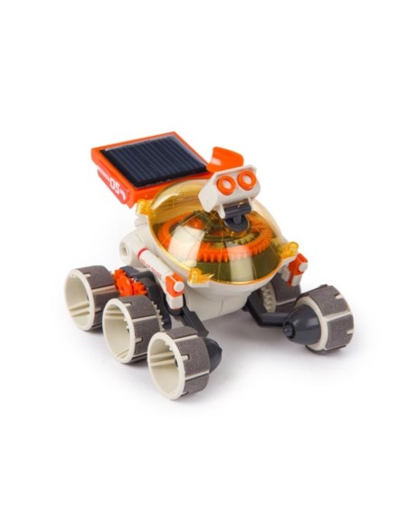 Kit de construcción educativa, rover lunar, energía solar
