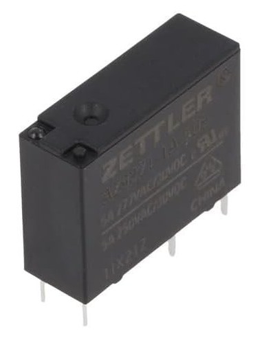 RELE 5V 10A/277V~ SPST-ON 20x7mm