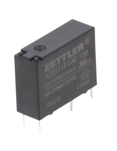 RELE 12V 10A/277V~ SPST-ON 20x7mm