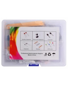 KIT DE 1390 COMPONENTES ELECTRONICOS VARIOS 2