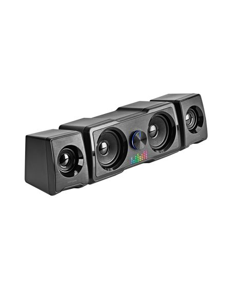 Altavoces Compactos Gaming 2.2 RGB Flow Subwoofer DSP 35W Negro