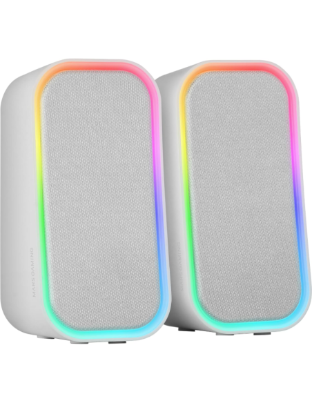 Altavoces Bluetooth MS-OM/20W/2.0/ Blanco