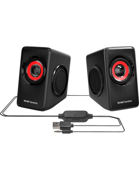 Altavoces 2.0 Tacens 10w rms vibro-subwoofer