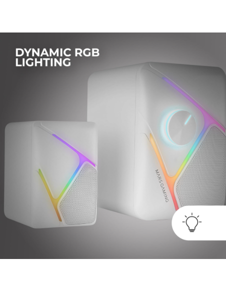 Altavoces MS-H21/35W/2.1/ Blancos