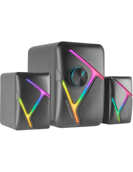 Altavoces MS-H21/ 35W/2.1/ Negro