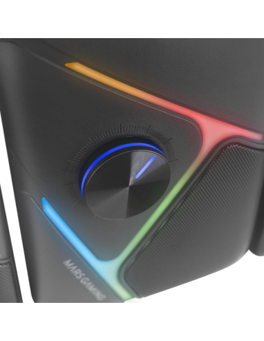 Altavoces MS-H21/ 35W/2.1/ Negro