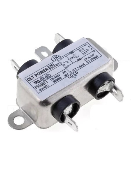 FILTRO RED ANTIPARASITARIO FASTON 10A 250V