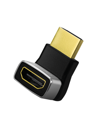 Adaptador HDMI, A/M a A/F, ángulo de 270°, 8K/60 Hz