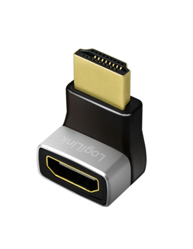 Adaptador HDMI, A/M a A/F, ángulo de 270°, 8K/60 Hz