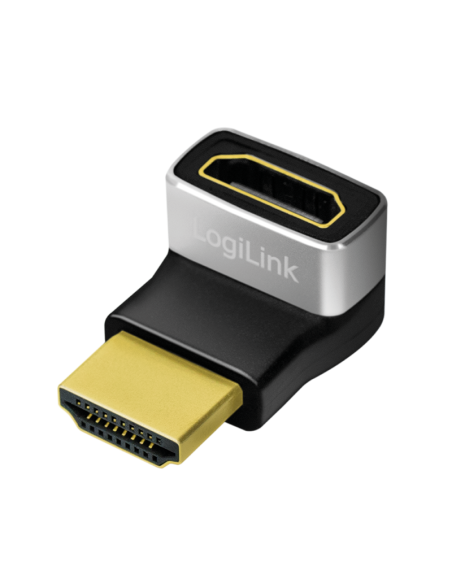 Adaptador HDMI, A/M a A/F, ángulo de 270°, 8K/60 Hz
