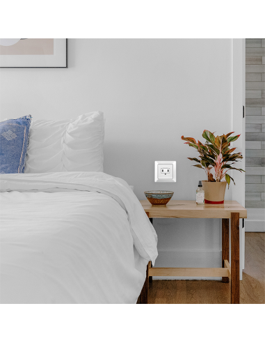 Roseta pared 2x USB-C , 25 W