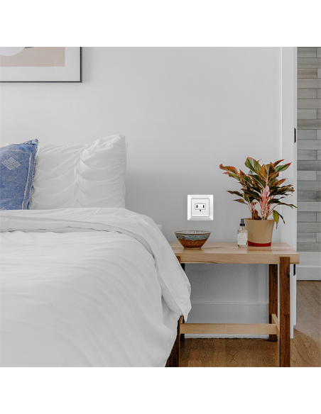 Roseta pared 2x USB-C , 25 W