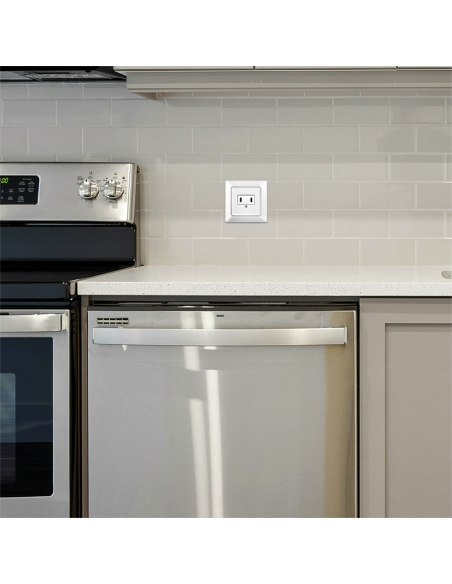 Roseta pared 2x USB-C , 25 W