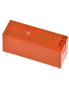 RELE DE 12V 8A SPDT PERFIL BAJO COMUN INVERTIDO