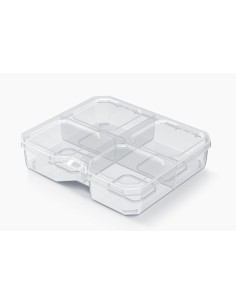 CAJA-ORGANIZADOR DE PLASTICO 4 DIVISIONES