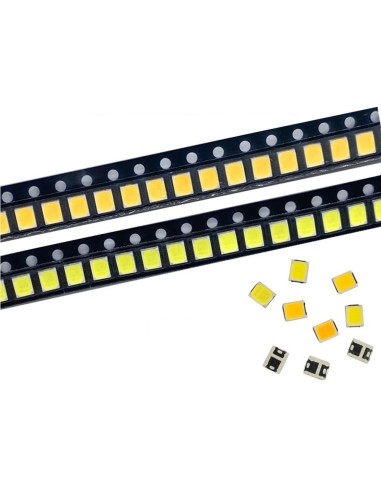 LED SMD 2835 2700K 94Lm 100mA 1W 9V