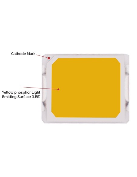 LED SMD 2835 4000K 107Lm 100mA 1W 9V