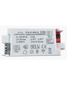 DRIVER LED 150-500mA 10-42V 21W SELECCIONABLE 2