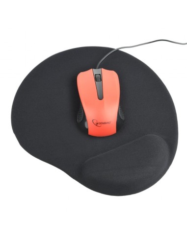 Alfombra reposamuñeca negra