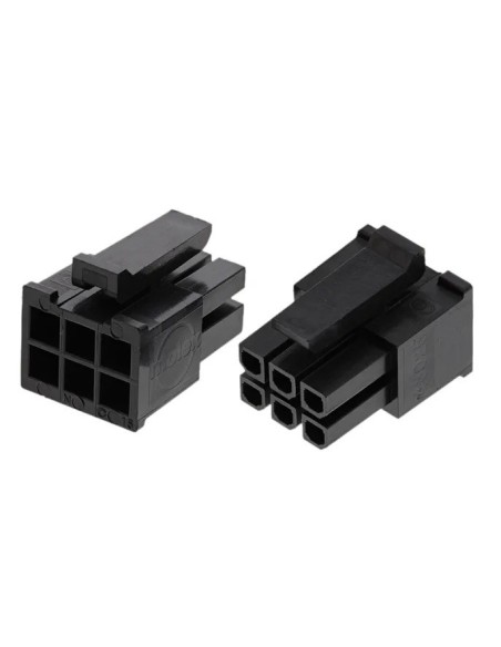 CONECTOR MOLEX MICROFIT 6 VIAS HEMBRA AEREO