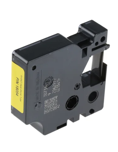 Cinta termorretráctil 9mm amarilla