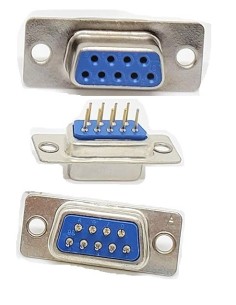 CONECTOR SUB-D HEMBRA 9 CTS PCB RECTO