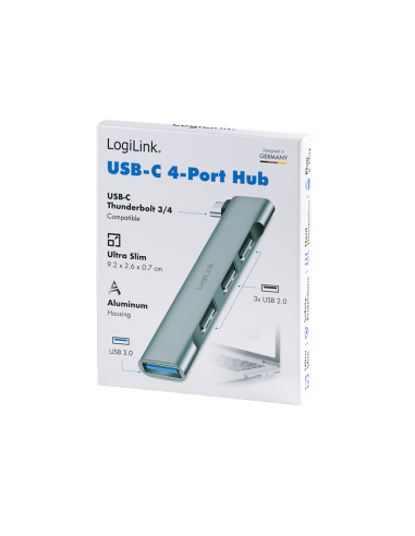 HUB USB-C / 4x USB3.0 18W
