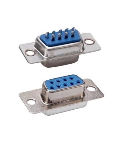 CONECTOR SUB-D 9 CTS PARA SOLDAR HEMBRA