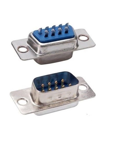 CONECTOR SUB-D 9 CTS PARA SOLDAR SOLDAR MACHO