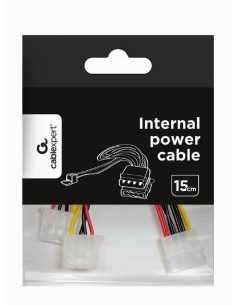 Cable adaptador PSU molex 1xM a 1xH/1xventilador 2