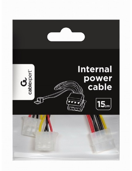 Cable adaptador PSU molex 1xM a 1xH/1xventilador