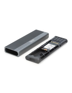 Caja externa USB M.2, SSD, NVMe + SATA, 10 Gbps (NVMe) 6 Gbps (SATA),USB3.1 Gen2 2