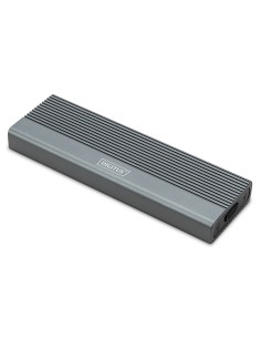 Caja externa USB M.2, SSD, NVMe + SATA, 10 Gbps (NVMe) 6 Gbps (SATA),USB3.1 Gen2