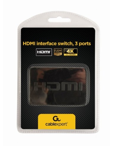 Switch con interface HDMI, 3 puertos