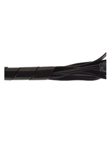 CUBRE CABLE 10MTS NEGRO 0.15MM