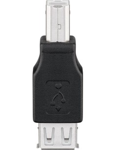 Adaptador USB-A hembra a USB-B macho 2