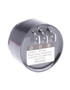 SIRENA PARA CHASIS 6-28V DOBLE TONO: CONTINUO & INTERMITENTE  FASTON 2