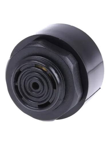 SIRENA PARA CHASIS 6-28V DOBLE TONO: CONTINUO & INTERMITENTE  FASTON