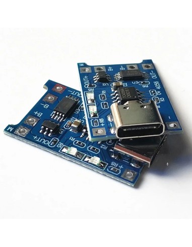 MODULO CARGADOR-UPS LI-PO LI-ION USB-C 5V 1A