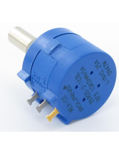 POTENCIOMETRO MANDO 10 VUELTAS 10K 2W