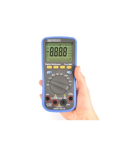 Multimetro Promax TRMS bluetooth