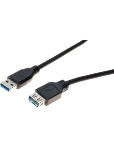 Cable USB-A 3.0 macho/hembra 1.8mts 2