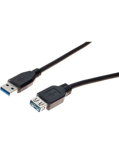 Cable USB-A 3.0 macho/hembra 1.8mts