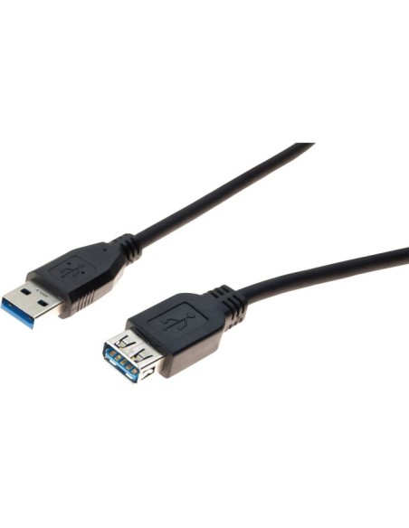 Cable USB-A 3.0 macho/hembra 1.8mts